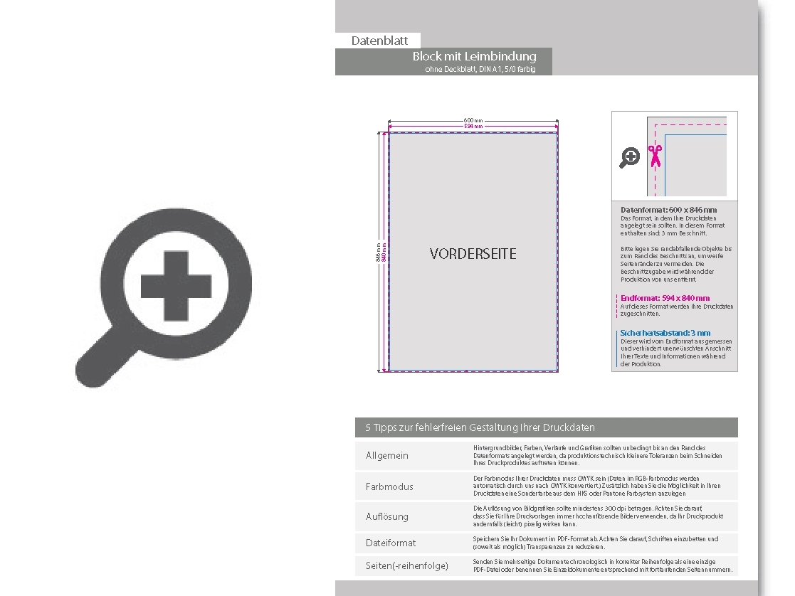 Product Bild block_mit_leimbindung__din_a1__50_blatt__5_0_farbig_einseitig_bedruckt_(cmyk_4-farbig_+_1_sonderfarbe_hks_oder_pantone)